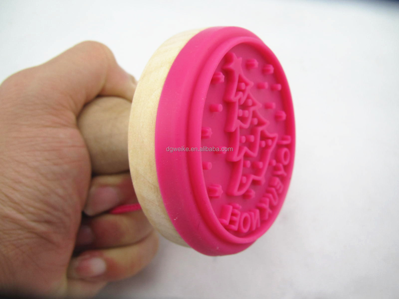 New home made custom cookie stamp silicone chock silicon cookie stamp for cake decoration