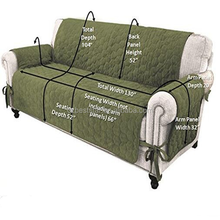 Waterproof Sit And Stay Micro Suede Pet Couch Protector Furniture