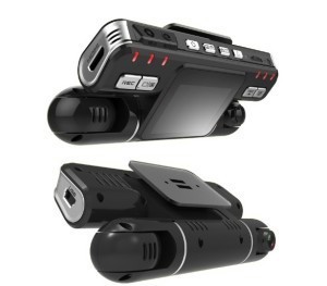 HD-Car-DVR-SP-801-Dual-Camera-with-Back-Rearview-Camera-G-Sensor-GPS