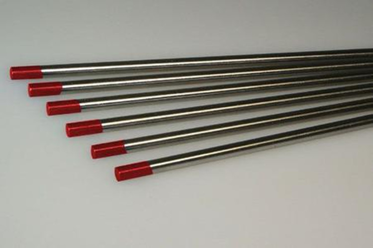 Tungsten electrode titanium electrode for salt water electrolysis