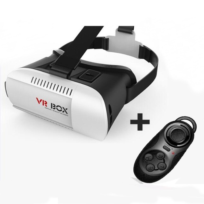 ''Google段ボール vr ボックス 3d ビデオ メガネ + ゲームパッドコントローラ 3d vr ボックス仮想メガネ仕入れ・メーカー・工場