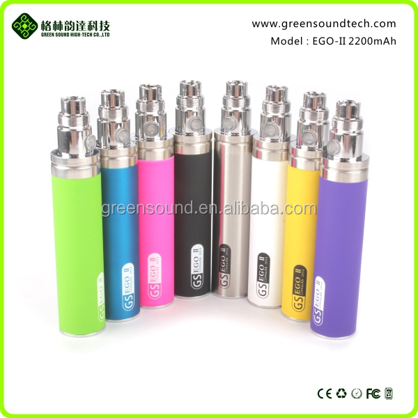 新しいトレンド2014年! エゴecig電池greensoundii2200mahバッテリ用保持1週間特許製品問屋・仕入れ・卸・卸売り