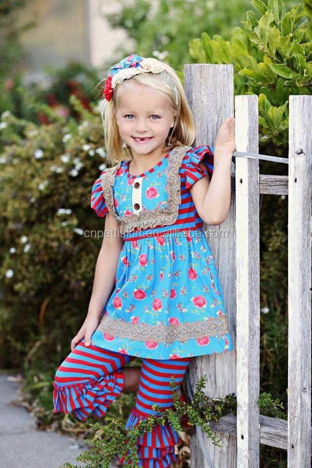 2016新しい人気マスタードパイリメイク女の子ブティック卸売子供ブティック服仕入れ・メーカー・工場