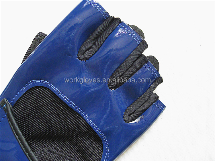 卸売ファッション黒puとマイクロファイバーレザージム手袋指なし手袋の男性仕入れ・メーカー・工場