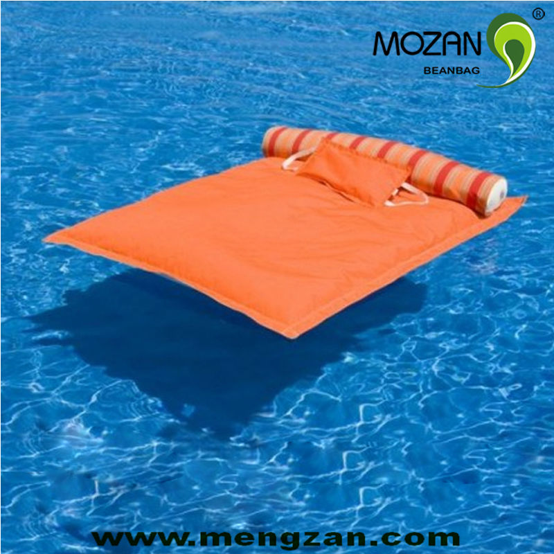 comfort outdoor pool floating bean bag bed