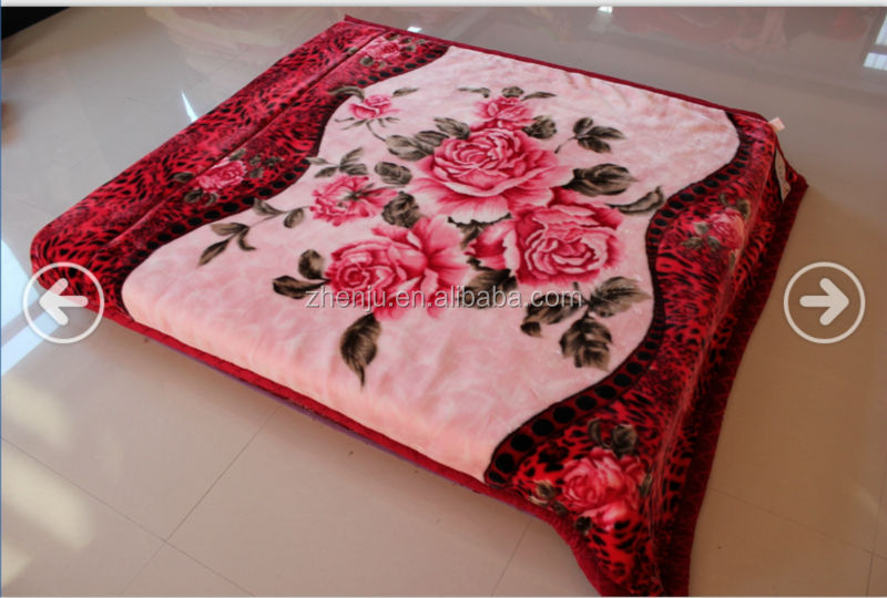 クラシックなデザイン安い毛布ポリエステル100％韓国毛布問屋・仕入れ・卸・卸売り