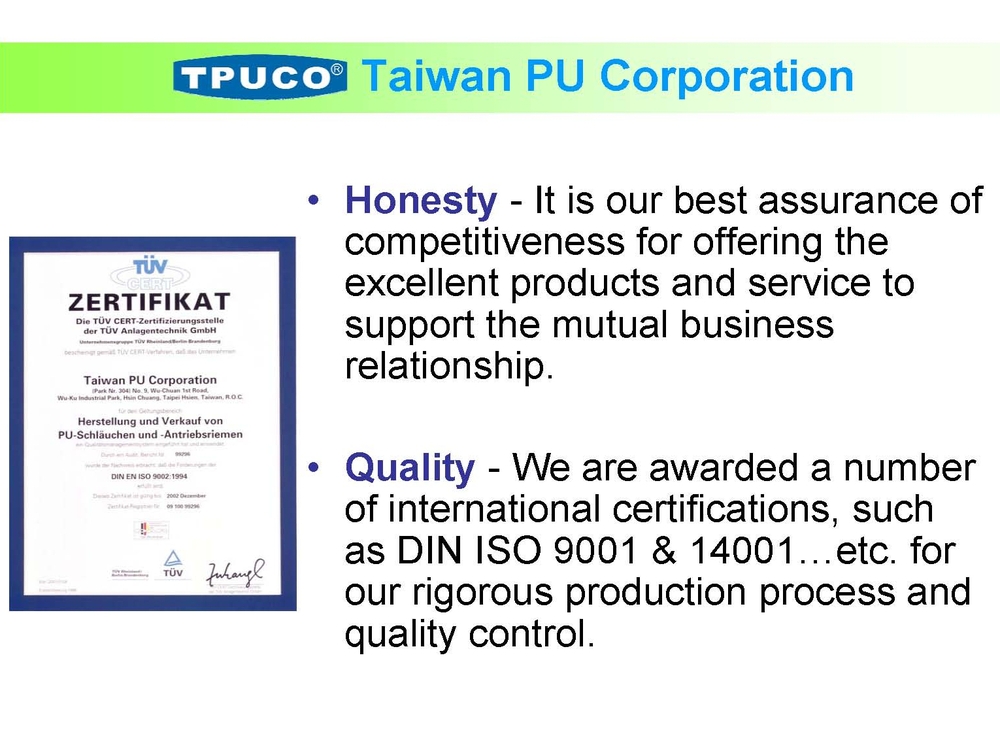 Tpuco天気の良い能力と高い耐衝撃性puv- ベルト付きスーパーグリップ仕入れ・メーカー・工場