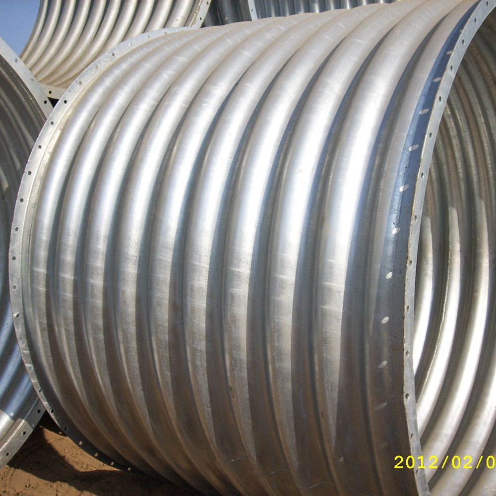 corrugated galvanized metal culverts semi circle corrugated jpg