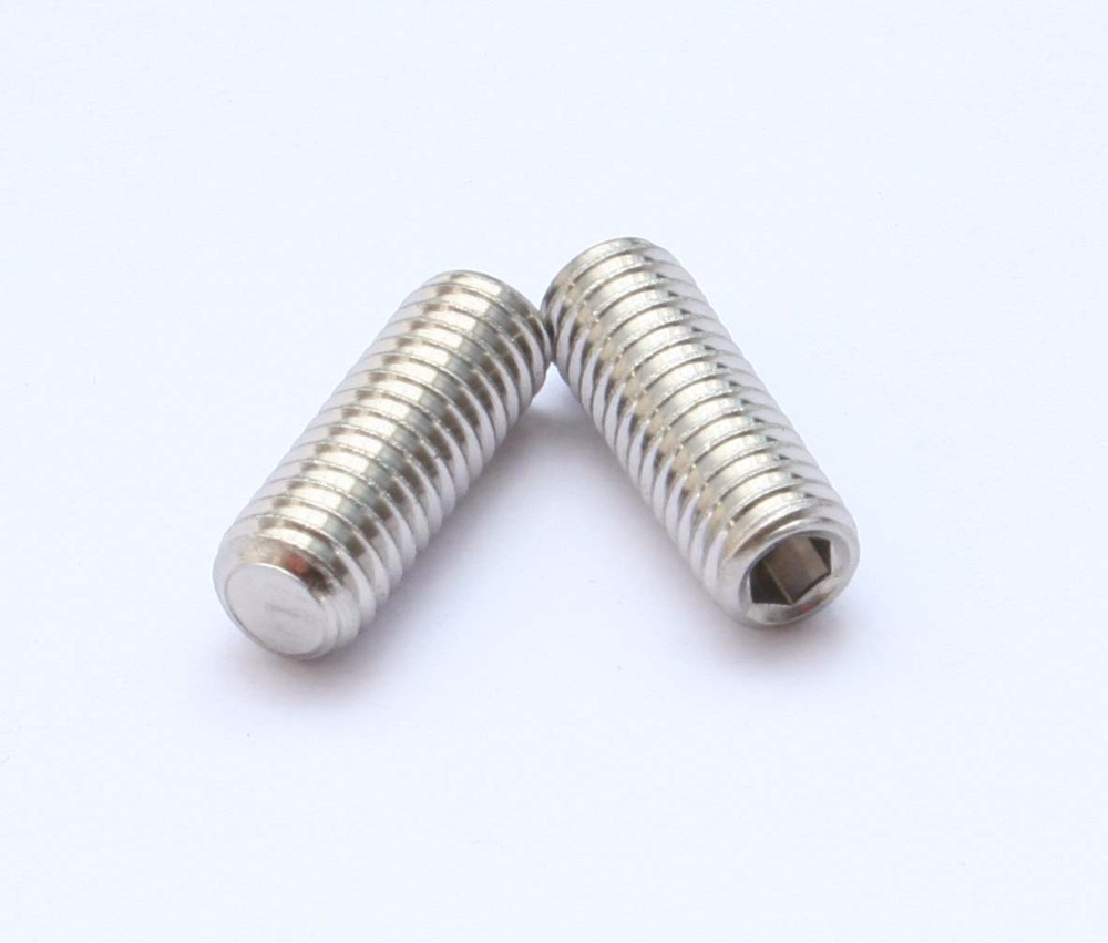 Hex Socket Tungsten Set Screws With Flat Point Buy Tungsten Screws