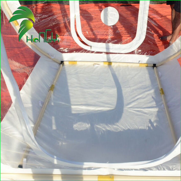 Transparent inflatable bubble tent