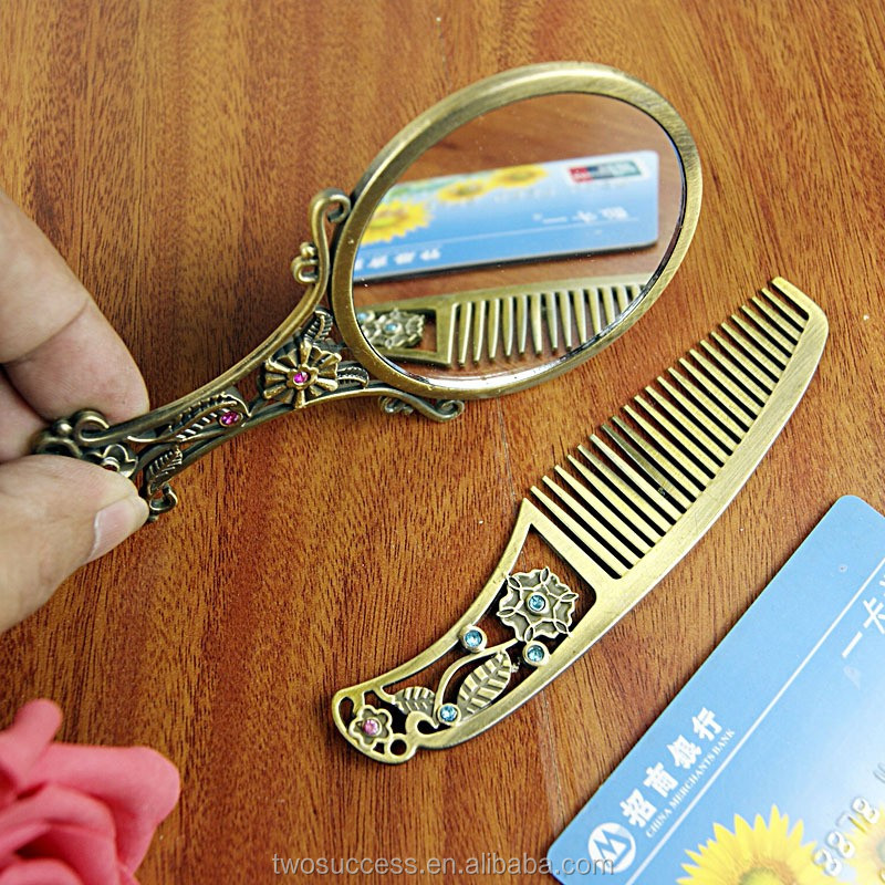 Bronze handle Comb Mirror Set.jpg