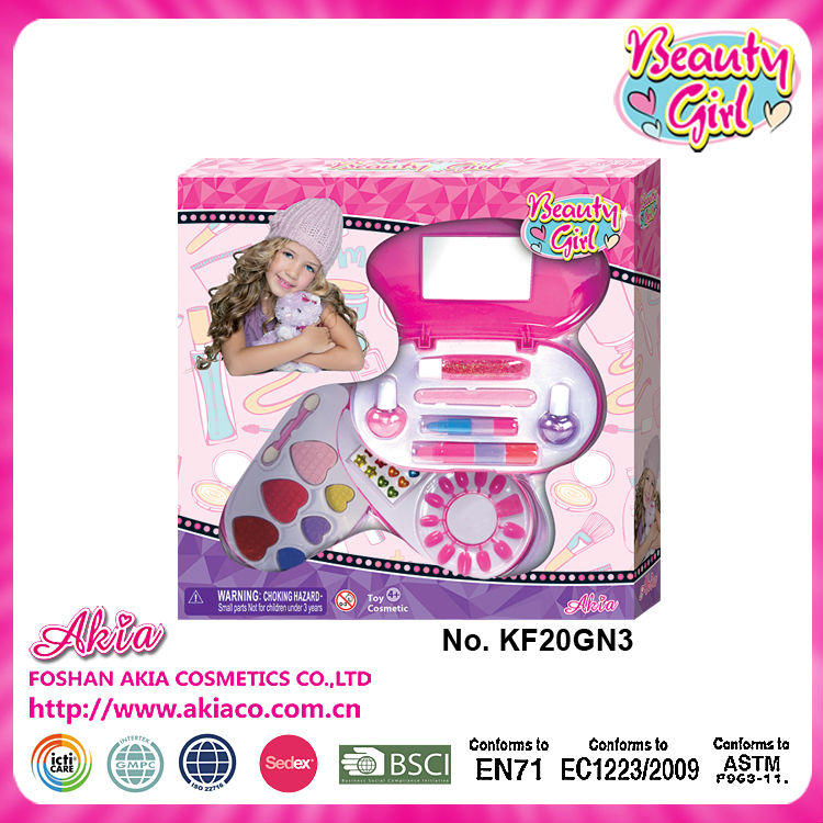 安全なミラー楕円形の美しさの女の子の知的ゲーム子供のための化粧品 問屋・仕入れ・卸・卸売り