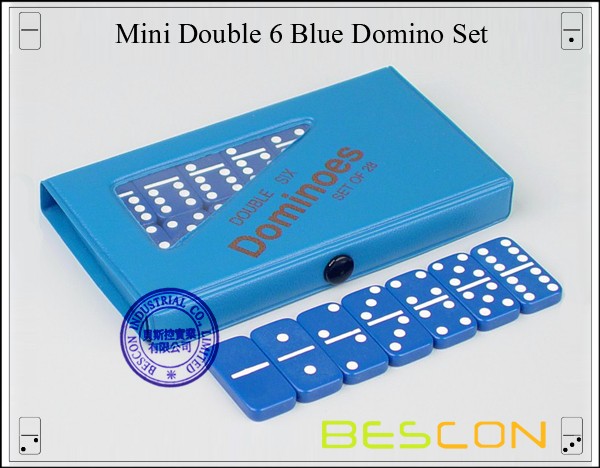 blue dominoes