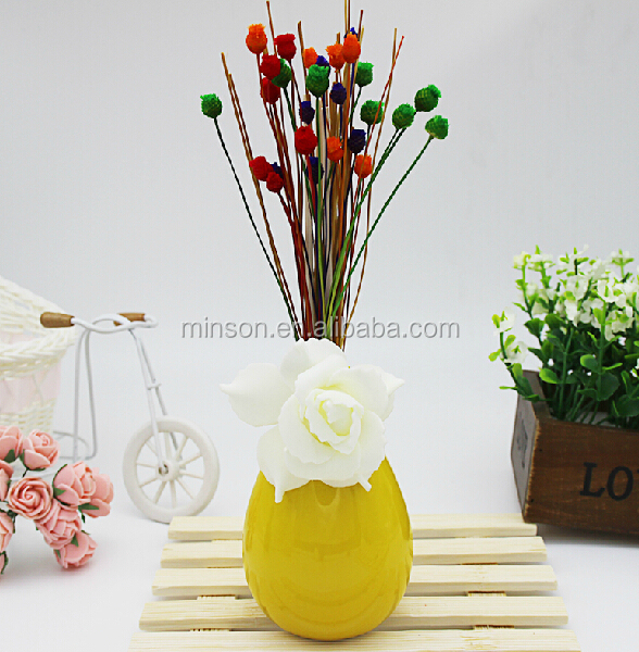 着色された陶製の花瓶アロマオイルディフューザ仕入れ・メーカー・工場
