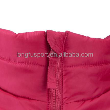 女性の袖なしのジャケットピンクカラーノースリーブの女性のベストのトップス仕入れ・メーカー・工場