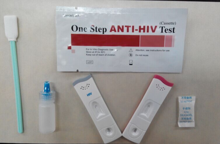 Hiv1/2経口輸液の唾液急速なテストhivテストカード仕入れ・メーカー・工場