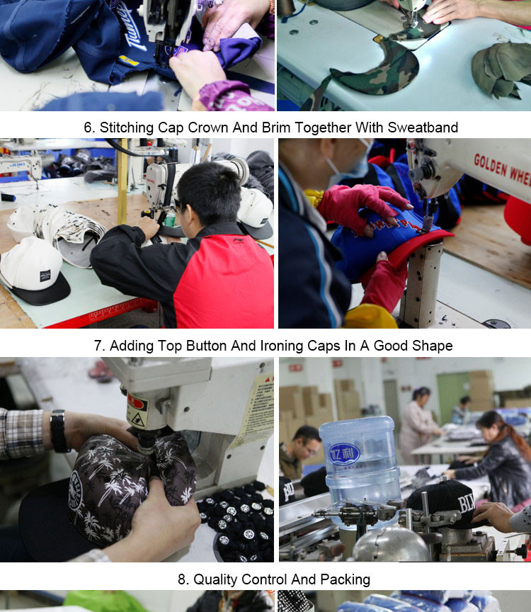 工場卸売キャップguangjia6中国カスタムスナップバック帽子ウールパネル仕入れ・メーカー・工場