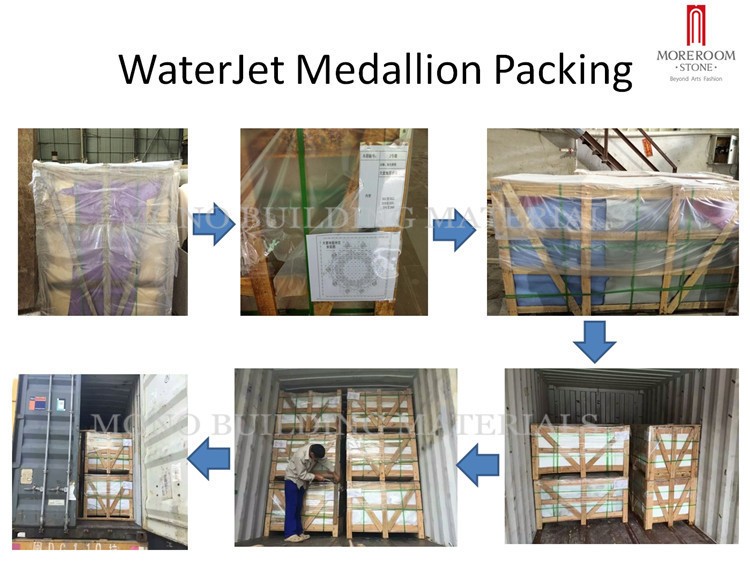 Waterjet Medalion Packing Details