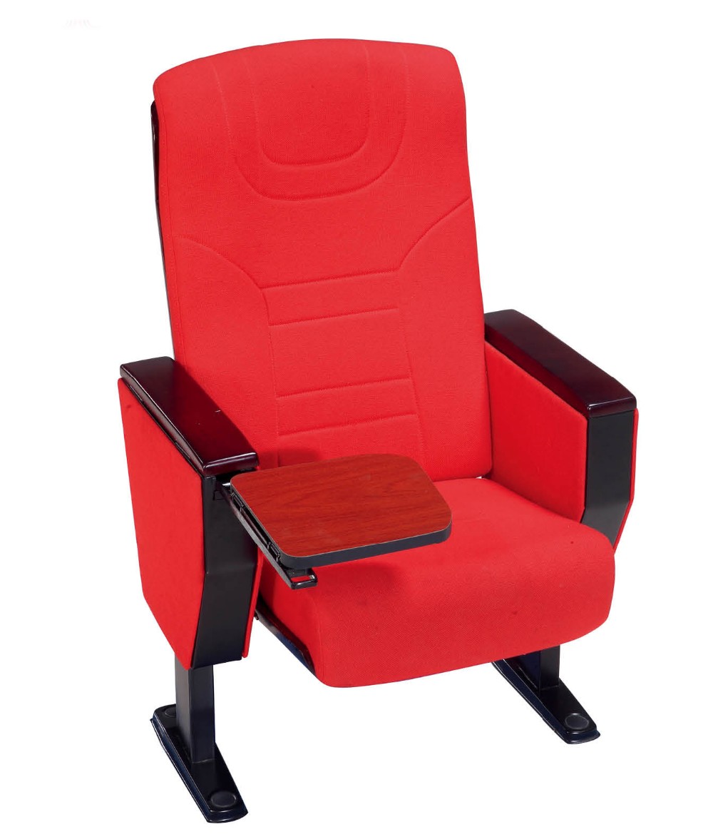 High Edge Seat Back Fashion Line Lecture Hall Chair With Desk