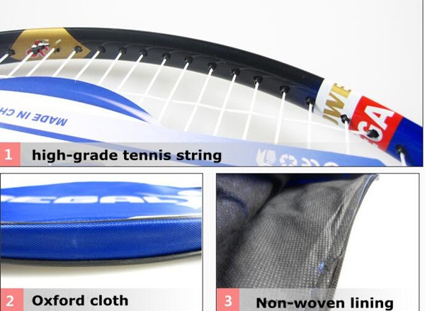屋外競争力のある価格アルミニウム合金テニスラケット仕入れ・メーカー・工場