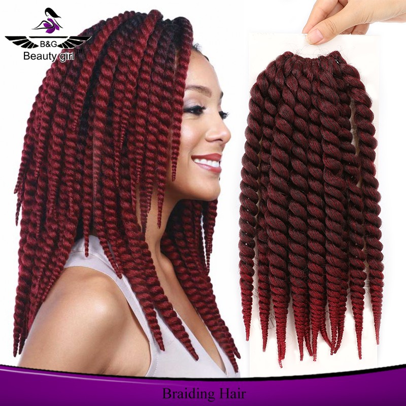 Cheap Synthetic Ombre African American Hair Braiding Styles