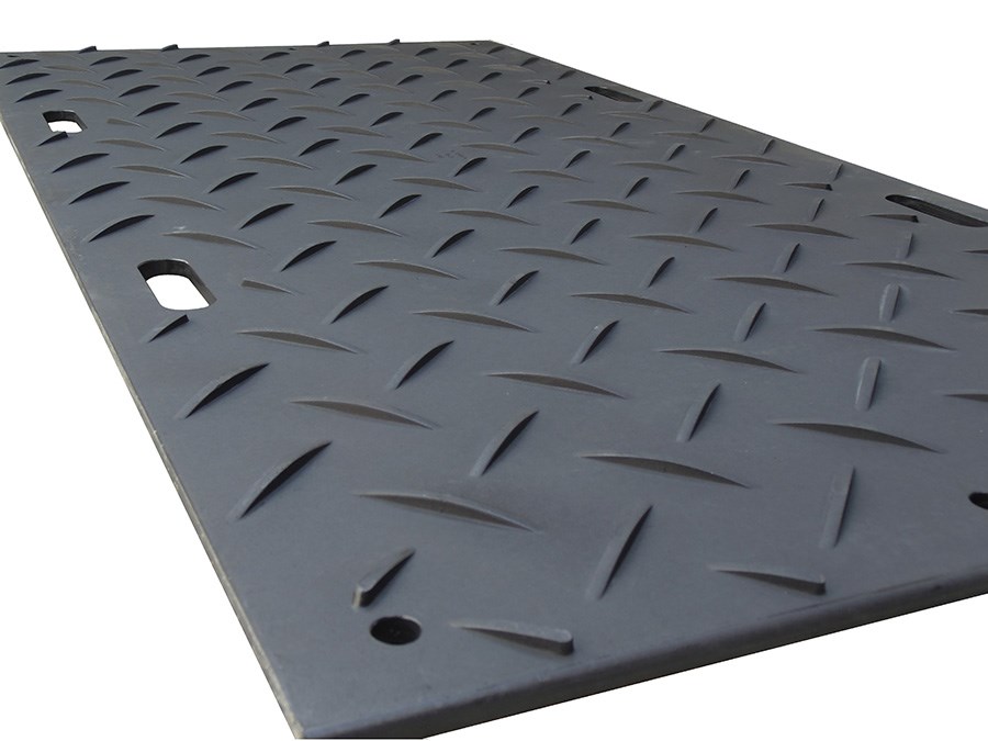 Hdpe Paving Slab 4m * 2m Hdpe Floor Mat Heating Resistant Table Pads