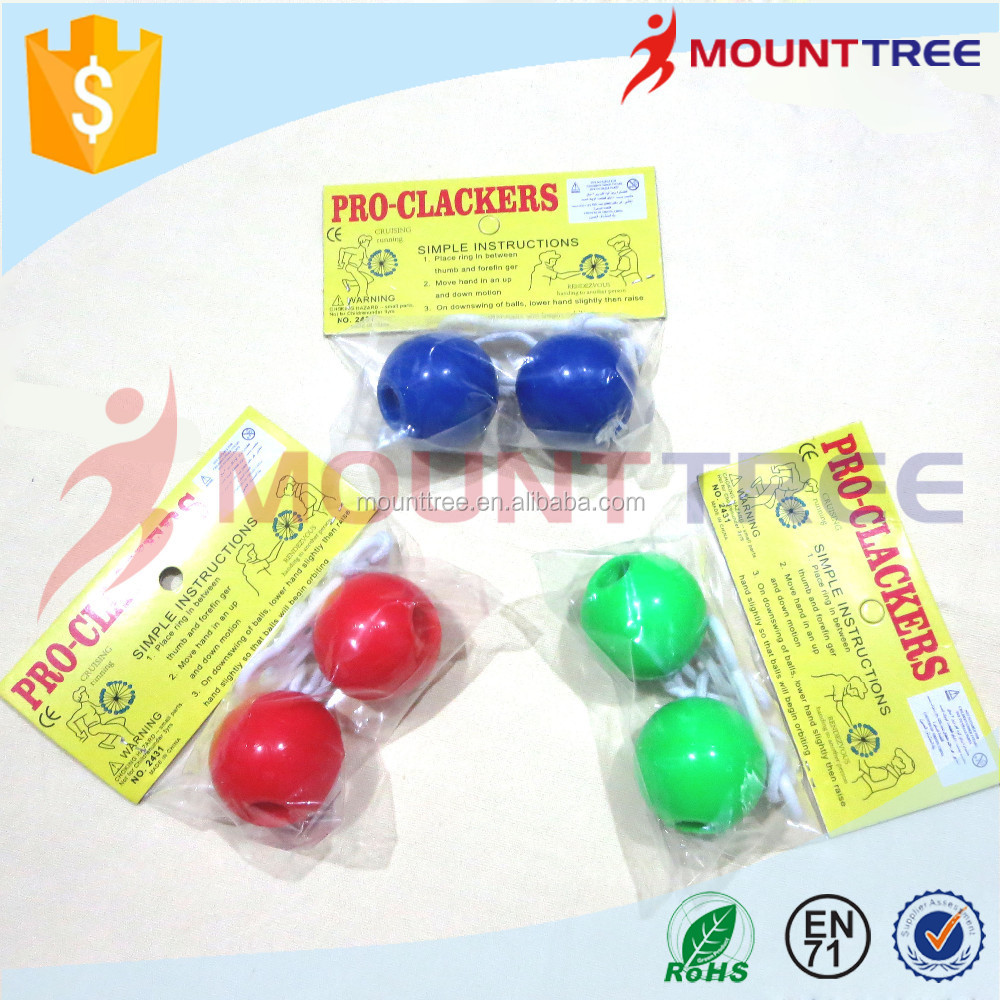 Pro-Clackers Ball set with header card