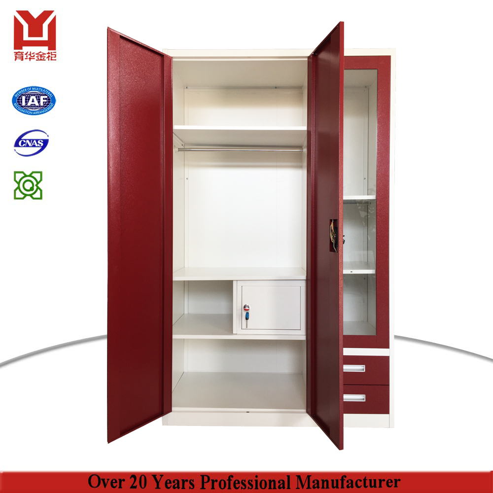 High Quality Metal Cabinet Locker Bedroom Wall Wardrobe Godrej Steel Almirah Portable Folding Almirah Design With Price Buy Godrej Steel Almirah