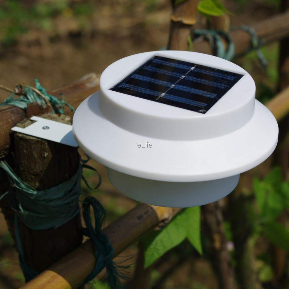 Solar Power led Lamp Outdoor Garden Fence