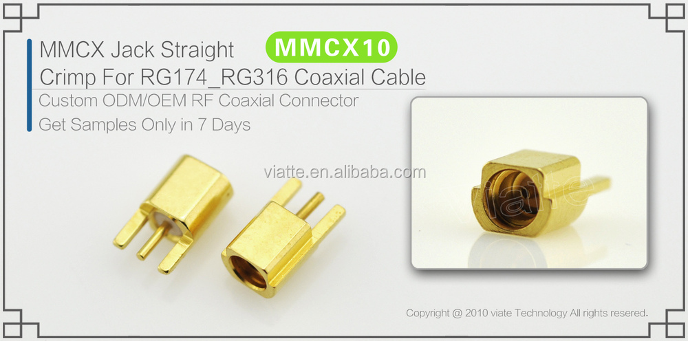 mcx男性のジャンパープラグにケーブルコネクタrg316mmcxメス仕入れ・メーカー・工場