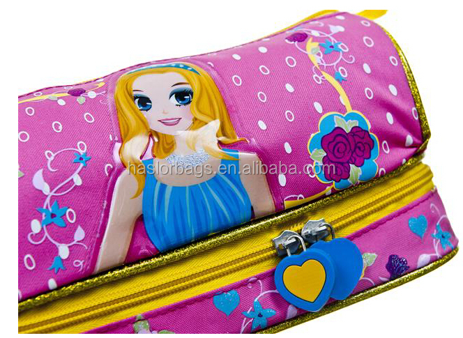 Nice Girl Printing Pencil Bag /Fashion Pencil Case for Kids