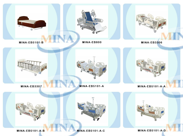 MINA-EB5101-F 5モーター調節可能な病院電動ベッド価格、電気ベッドリモコン仕入れ・メーカー・工場