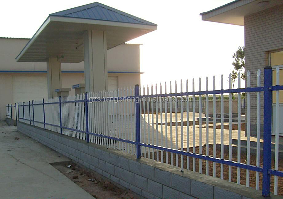 Galvanised Waterproof Fencing Iron Bar Fence Price Iron Fence For