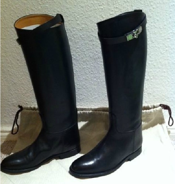 New 2014 Autumn Brand Genuine Leather Boots Fashion Kelly Martin