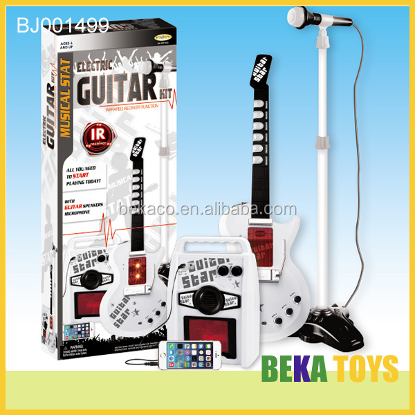 ファッションキッズおもちゃギブソンギターホワイトアコースティックギターの子どもたちの楽器問屋・仕入れ・卸・卸売り