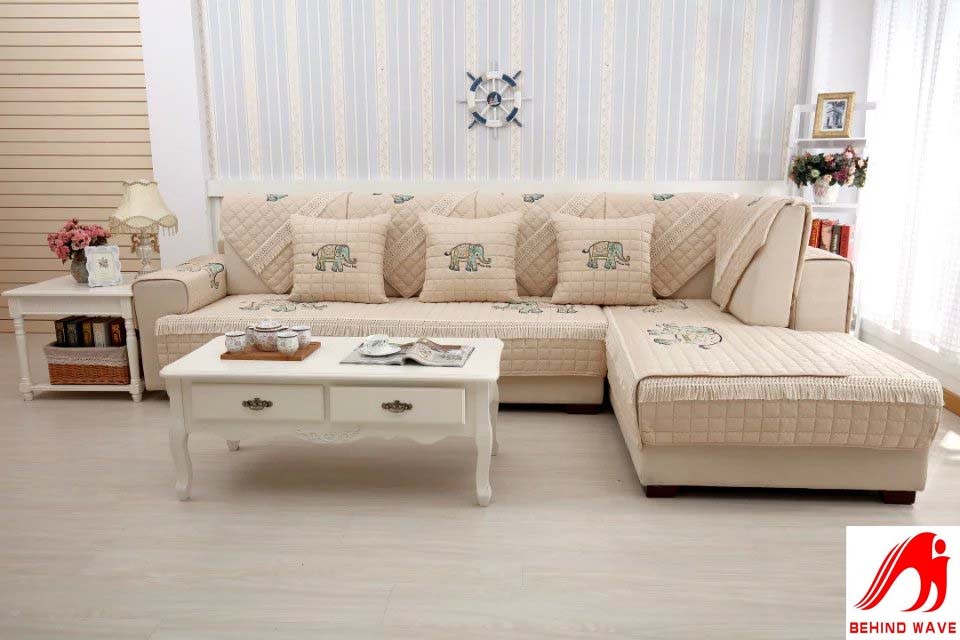 Sofa Cushion Cover Fabric Leather Sofa Armrest Cover Sofa Cover