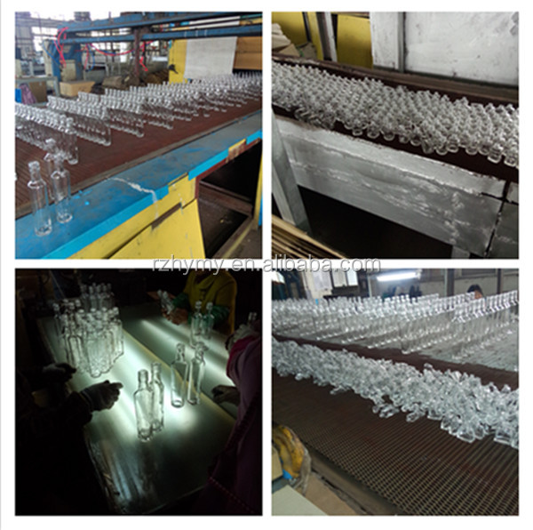 750ml frosted vodka glass bottles for liquor