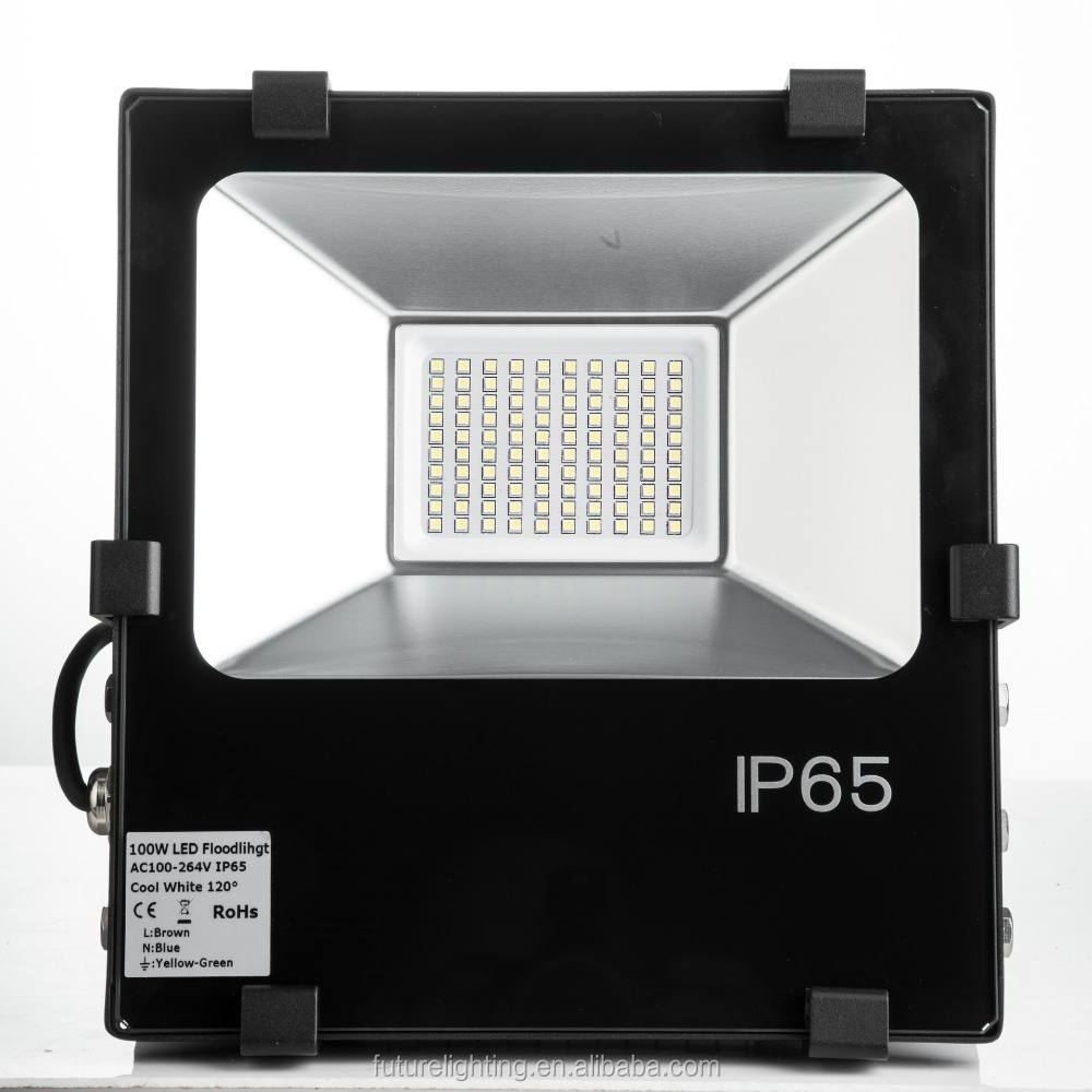flood light with meanwell driver 100lm/w outdoor led floodlight