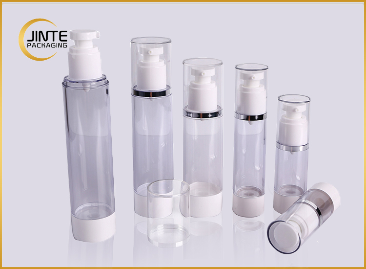 Skin Care Products Using airless packaging