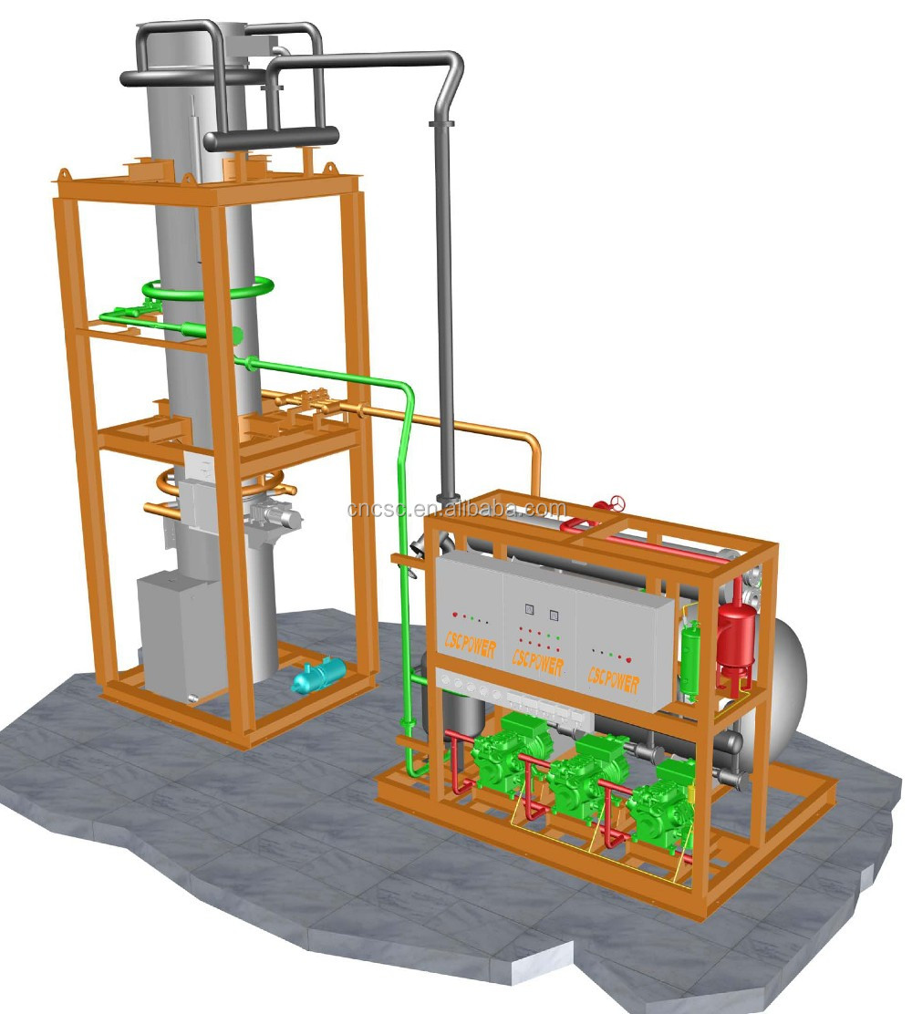 リーズナブル な価格3 t 5 t 10 t 20 t 25 t チューブ製氷機から cscpower仕入れ・メーカー・工場
