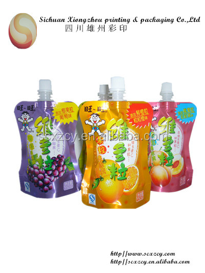 China soft package standing up pouch