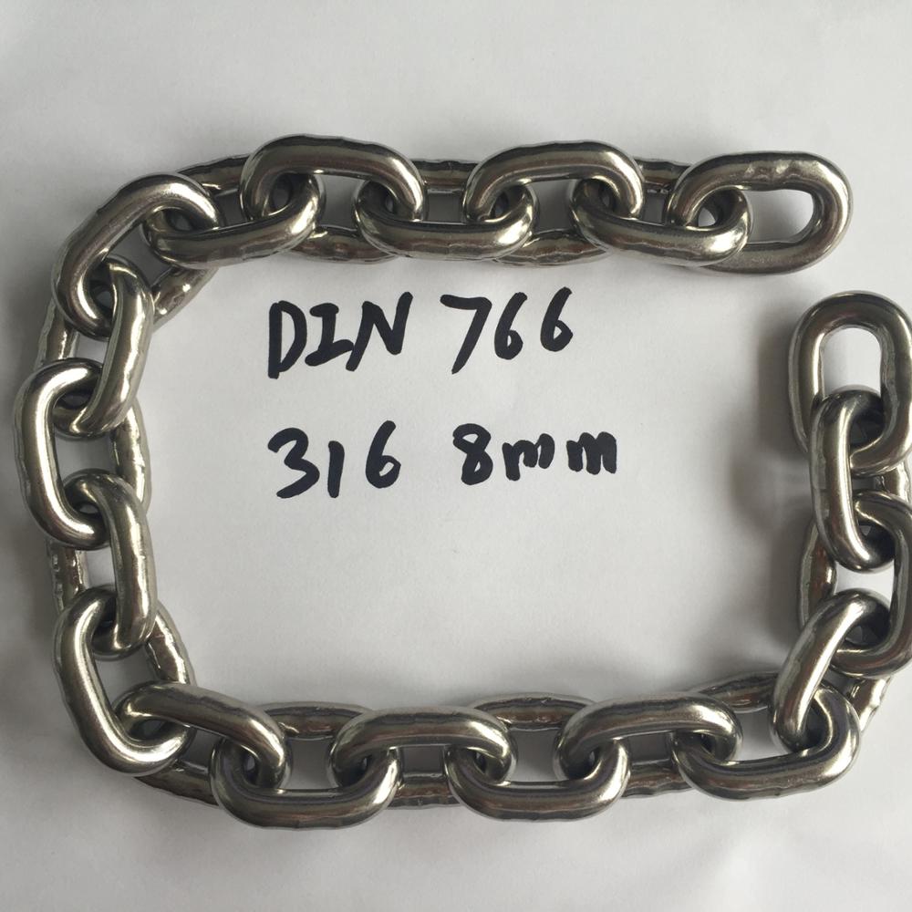 Buy Wholesale China Ss 304, Ss 316 Stainless Steel Polished Link Chains,  Nacm Standard Burnished Stainless Chain & Weld Chain at USD 1