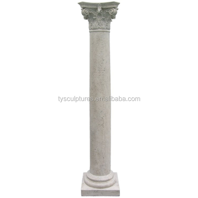 Highly Used Decorative Basalt Stone Roman Columns Marble Column