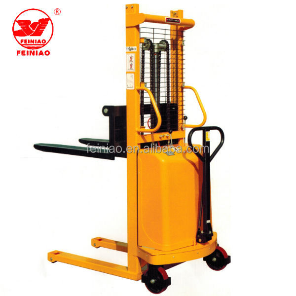 Single Frame Semi Electric Hydraulic Forklift - Buy Hydraulic Forklift