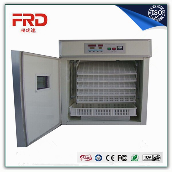  quality cheap full automatic FRD-528 poultry egg incubator for sale