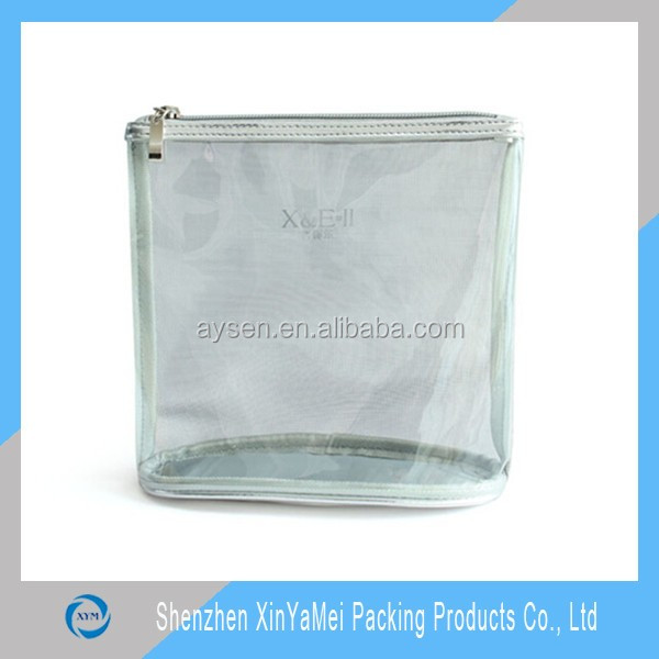 popular zipper pvc bag for cosmetic