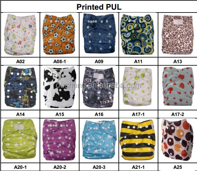 印刷pul布おむつ用、 150センチメートル幅・通気性防水pul生地仕入れ・メーカー・工場