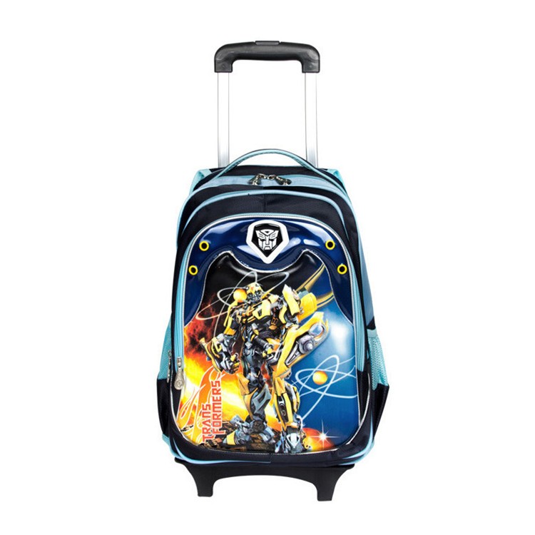 Blue Unique School Bags 2015 With Trolley
