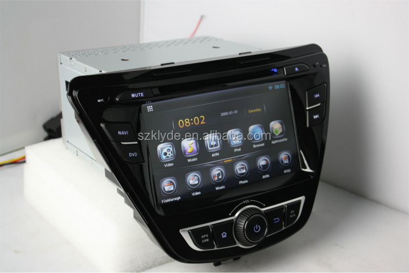 アンドロイドwifiディスプレイ4.2. 2/dvr/obdサポート2014年エラントラ車のdvd問屋・仕入れ・卸・卸売り