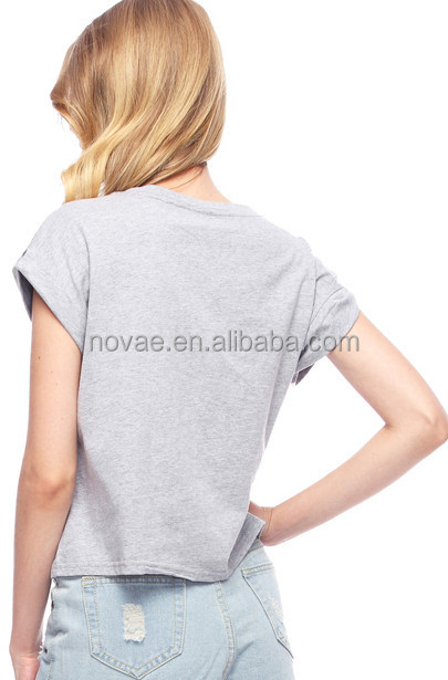 卸売新しいファッションtシャツの女性のtシャツの印刷の女性の服の半袖の女性の衣類中国仕入れ・メーカー・工場